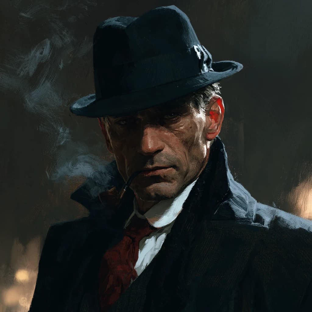 Portrait of Sherlock Holmes